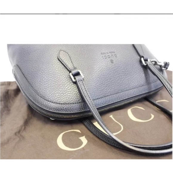Gucci Chocolate Dome Leather Crossbody Bag NWT - Picture 9 of 15